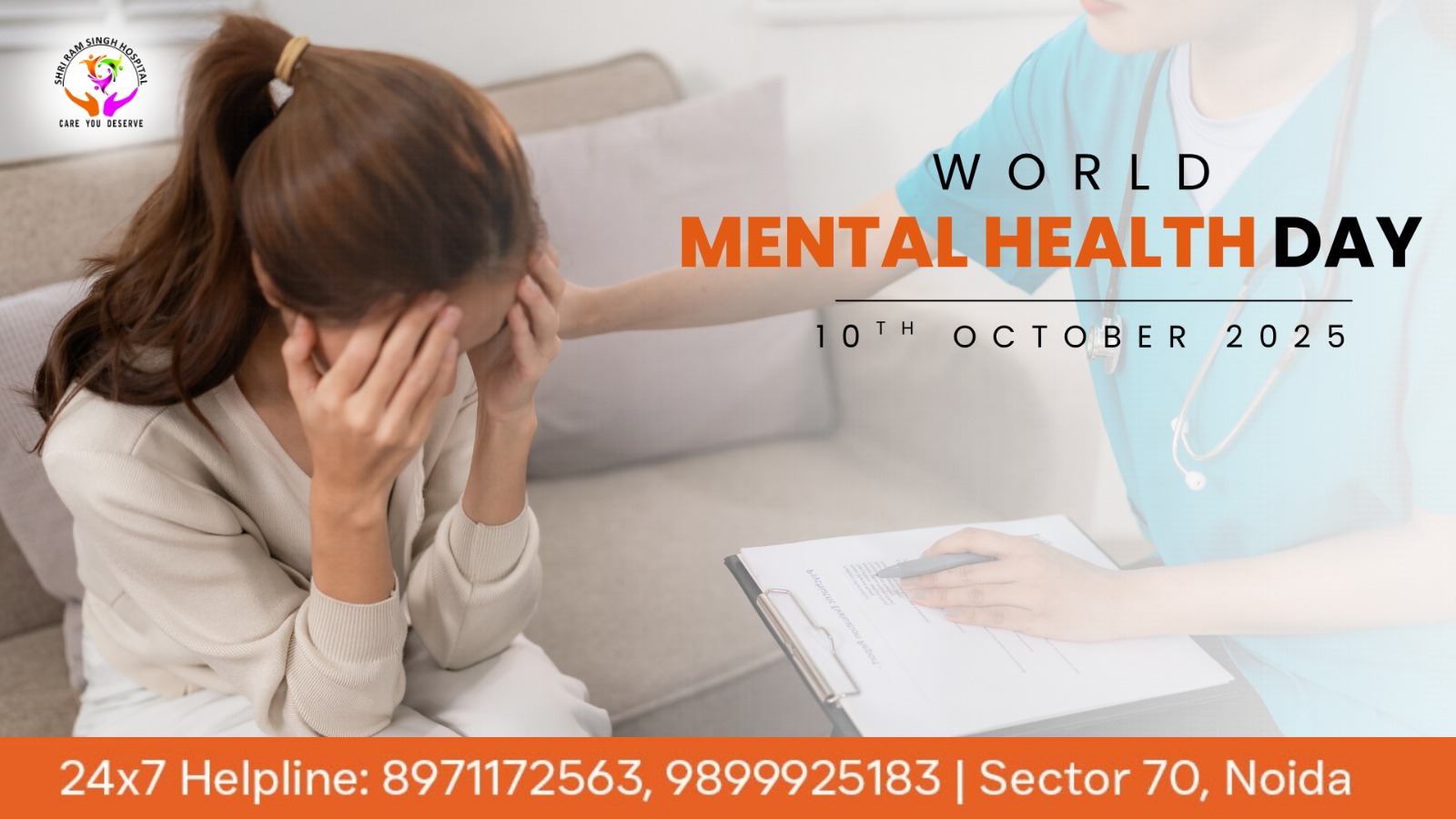World Mental Health Day 2025: Breaking the Silence on Mental Wellness in Noida
